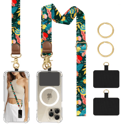 Universal Crossbody Phone Lanyard Adjustable Anti Theft Phone Strap