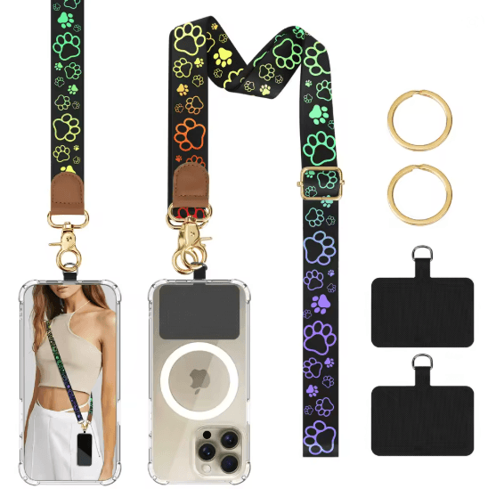 Universal Crossbody Phone Lanyard Adjustable Anti Theft Phone Strap