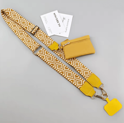 Crossbody Phone Lanyard Wallet Strap Adjustable Phone Strap With Coin Pouch
