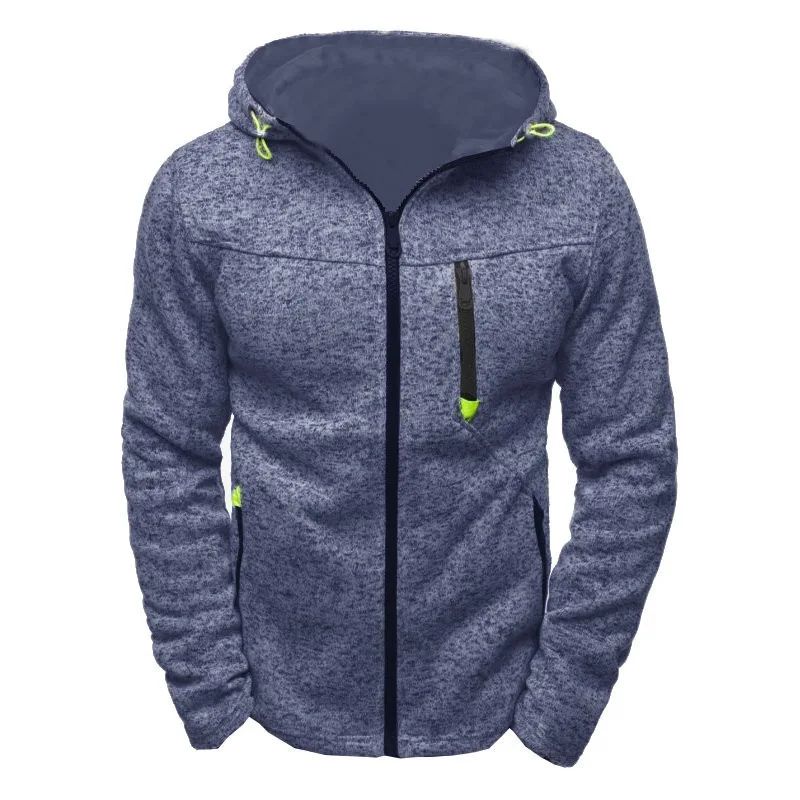 MRMT Jacquard Fleece Mens Pullover Hoodie – Warm Casual Hooded Sweatshirt