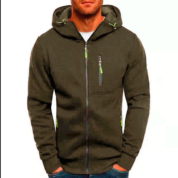 MRMT Jacquard Fleece Mens Pullover Hoodie – Warm Casual Hooded Sweatshirt