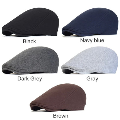 Heritage Cotton Newsboy and Driver Flat Cap