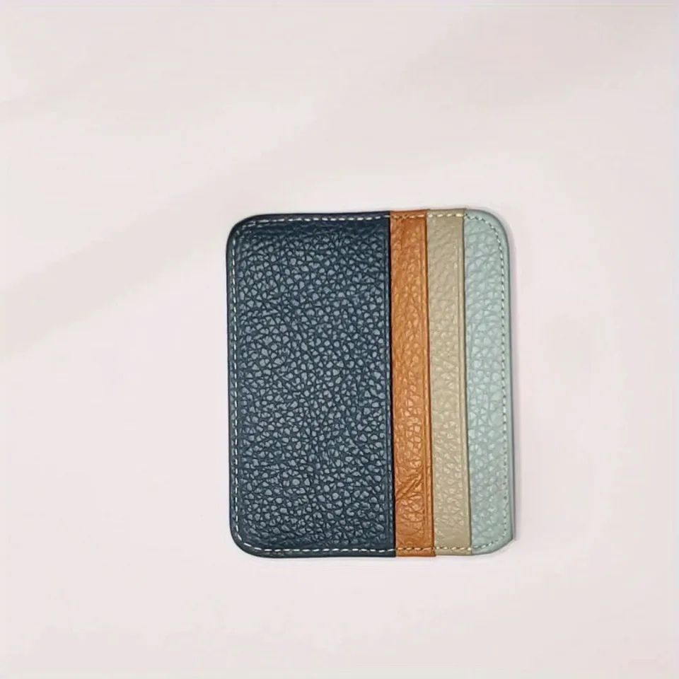 Ultra-Slim Minimalist Card Holder Wallet – 6 Slot Front Pocket Organizer