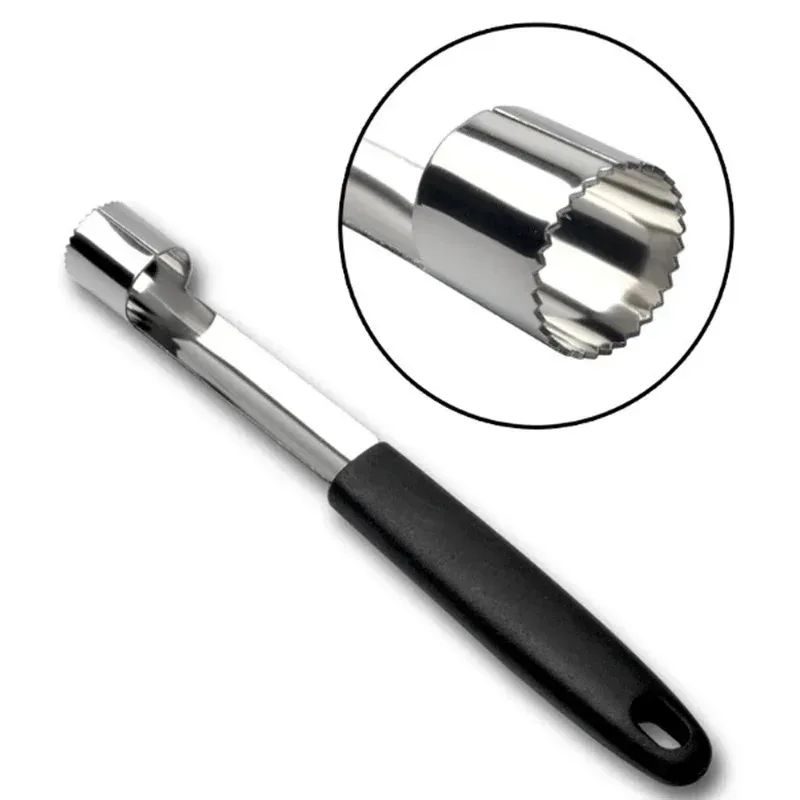 TwistEase Apple Corer & Fruit Seed Remover – Stainless Steel Fruit Corer Tool for Apples, Pears & Peppers