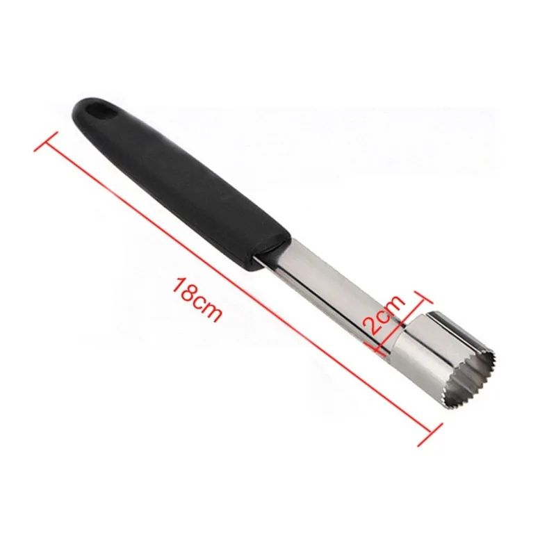 TwistEase Apple Corer & Fruit Seed Remover – Stainless Steel Fruit Corer Tool for Apples, Pears & Peppers