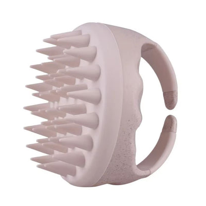 Soft Silicone Scalp Massage Brush Deep Cleansing Shampoo Brush for Hair & Scalp Care