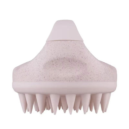 Soft Silicone Scalp Massage Brush Deep Cleansing Shampoo Brush for Hair & Scalp Care
