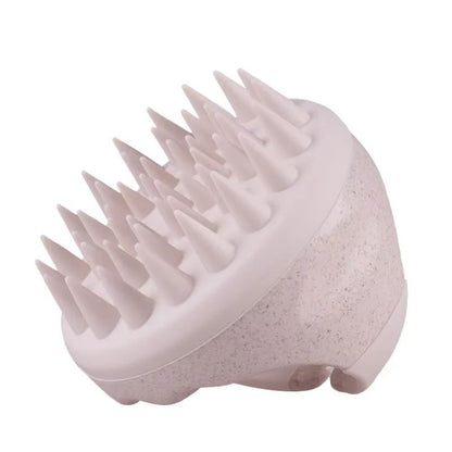 Soft Silicone Scalp Massage Brush Deep Cleansing Shampoo Brush for Hair & Scalp Care