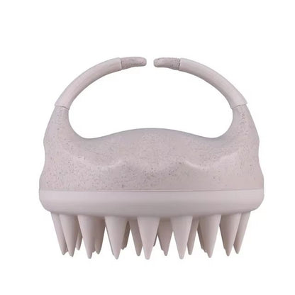 Soft Silicone Scalp Massage Brush Deep Cleansing Shampoo Brush for Hair & Scalp Care