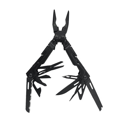 Compact Tactical Multi Tool with Folding Pliers & Knife EDC Outdoor Gear
