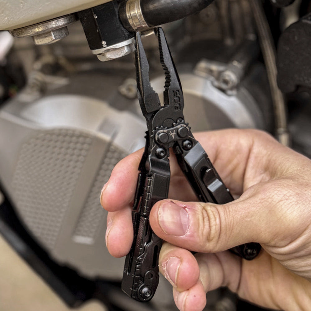 Compact Tactical Multi Tool with Folding Pliers & Knife EDC Outdoor Gear
