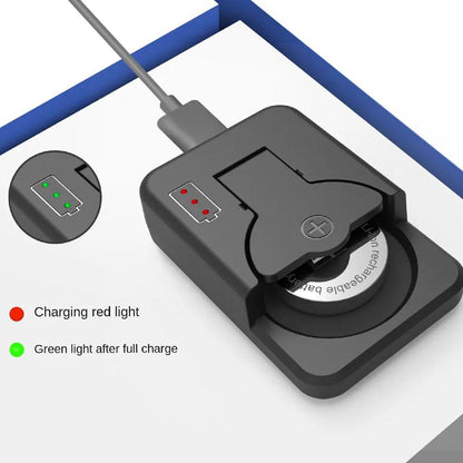 Mini Coin Cell Battery Charger with LED Indicator Universal Portable Button Battery Charger