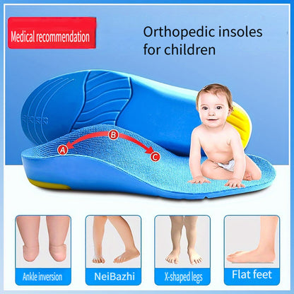 Kids Orthotic Insoles for Flat Feet – Arch Support & All-Day Comfort