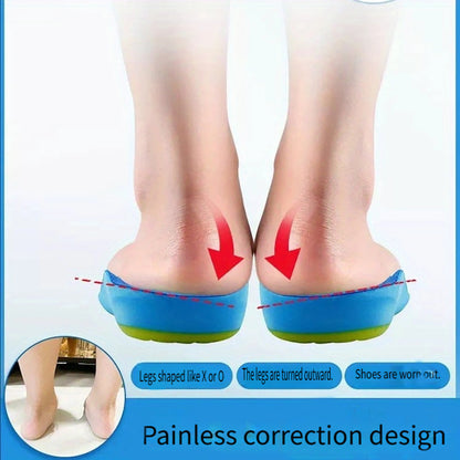 Kids Orthotic Insoles for Flat Feet & Arch Support | Cushioned Comfort for Active Kids