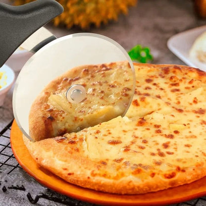 Stainless Steel Pizza Cutter Wheel Pastry Roller Cutter for Pizza Dough and Baking