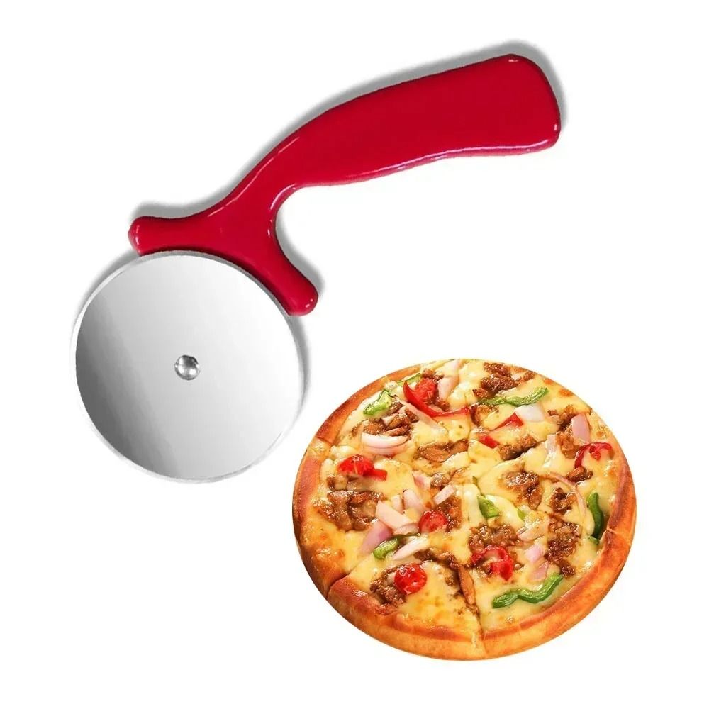 Stainless Steel Pizza Cutter Wheel Pastry Roller Cutter for Pizza Dough and Baking