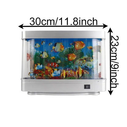 Serene Motion Virtual Aquarium Lamp