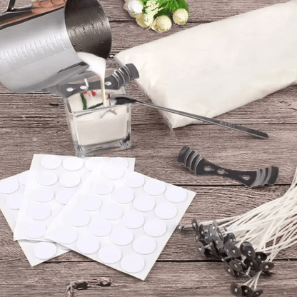 Stainless Steel Candle Making Pouring Pot – Easy wax melting pot for DIY Kits