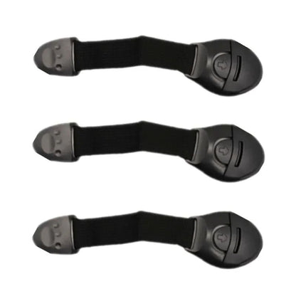 3pcs Baby Safety Child Proof Cabinet Drawer & Refrigerator Locks