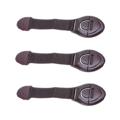 3pcs Baby Safety Child Proof Cabinet Drawer & Refrigerator Locks
