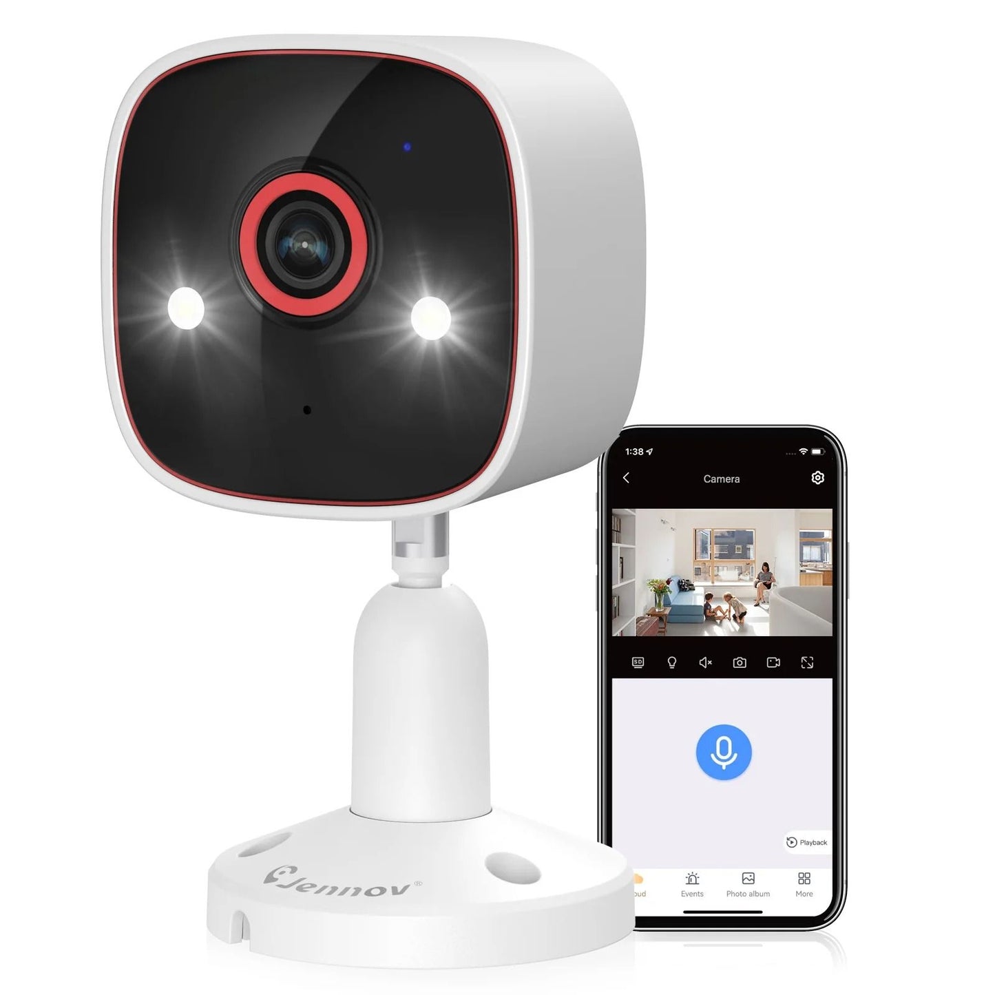 2K High Definition Intelligent Surveillance Camera