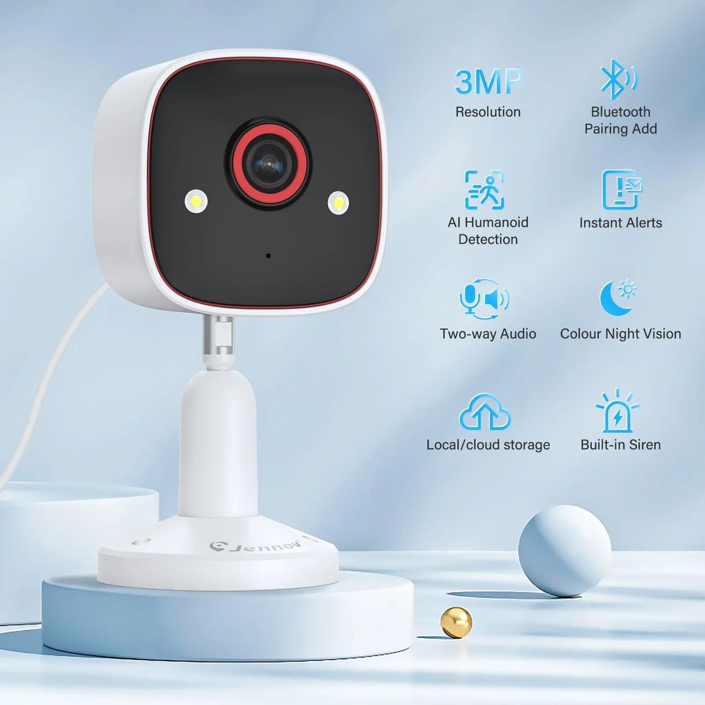 2K High Definition Intelligent Surveillance Camera