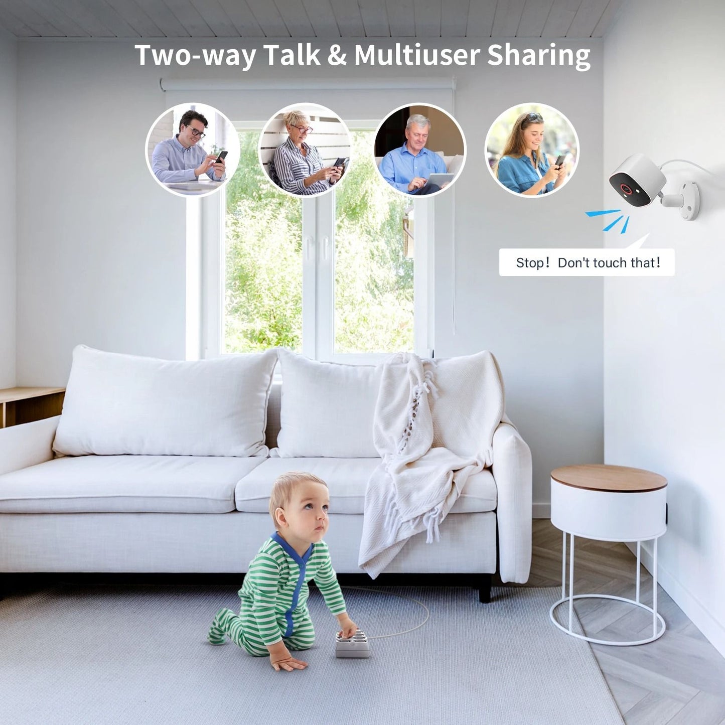 2K High Definition Intelligent Surveillance Camera