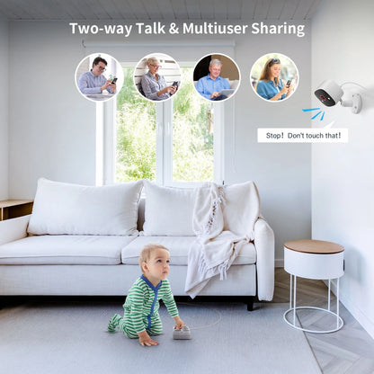 2K High Definition Intelligent Surveillance Camera