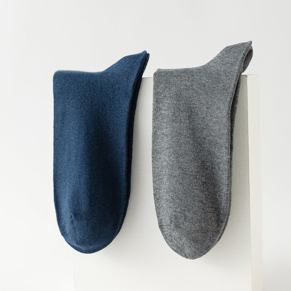 Breathable Cotton Business Socks Soft & Comfortable for Fall & Spring