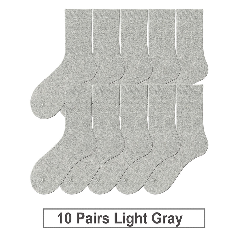 Breathable Cotton Business Socks Soft & Comfortable for Fall & Spring