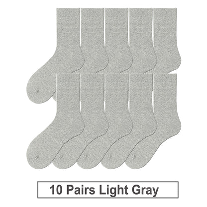 Breathable Cotton Business Socks Soft & Comfortable for Fall & Spring