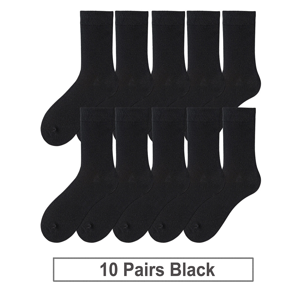 Breathable Cotton Business Socks Soft & Comfortable for Fall & Spring