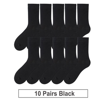 Breathable Cotton Business Socks Soft & Comfortable for Fall & Spring