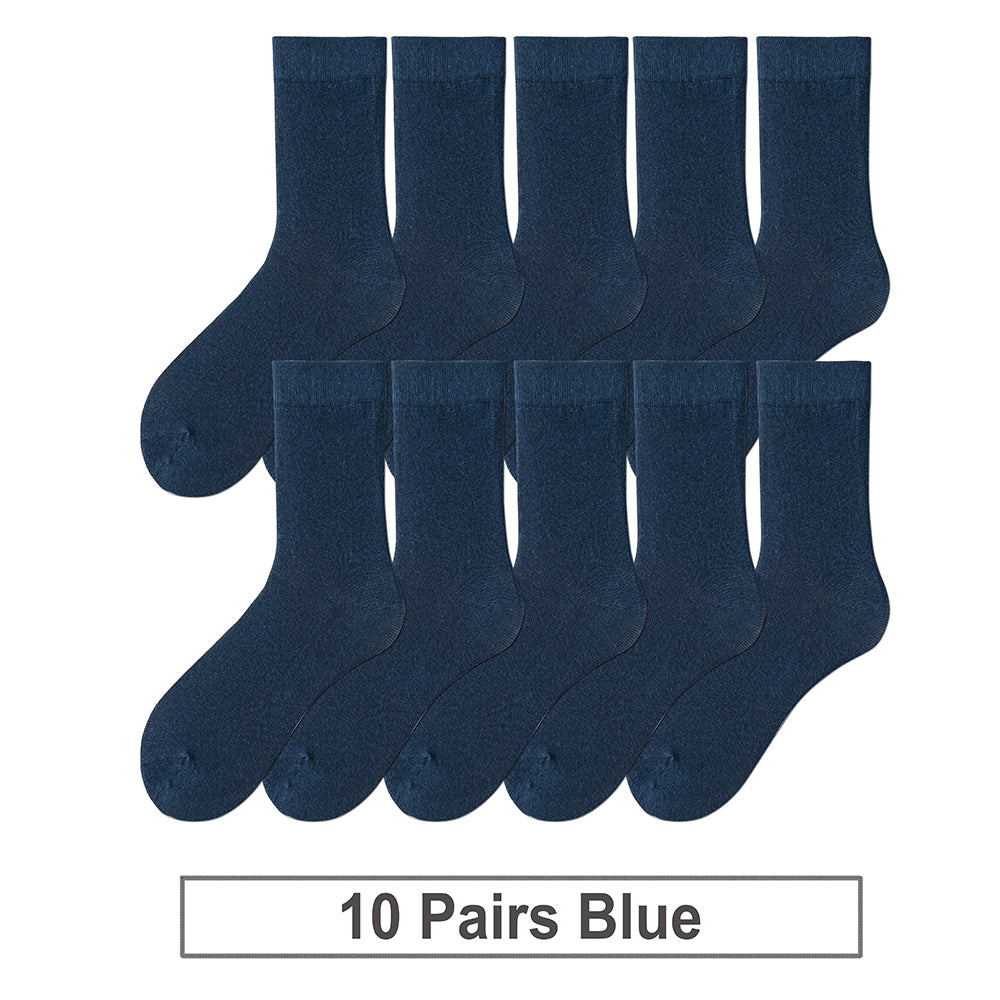 Breathable Cotton Business Socks Soft & Comfortable for Fall & Spring