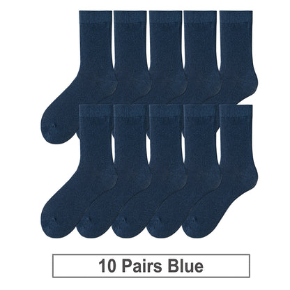 Breathable Cotton Business Socks Soft & Comfortable for Fall & Spring