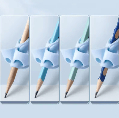 5-Finger Silicone Pencil Grip – Kids Handwriting Training & Posture Correction Aid