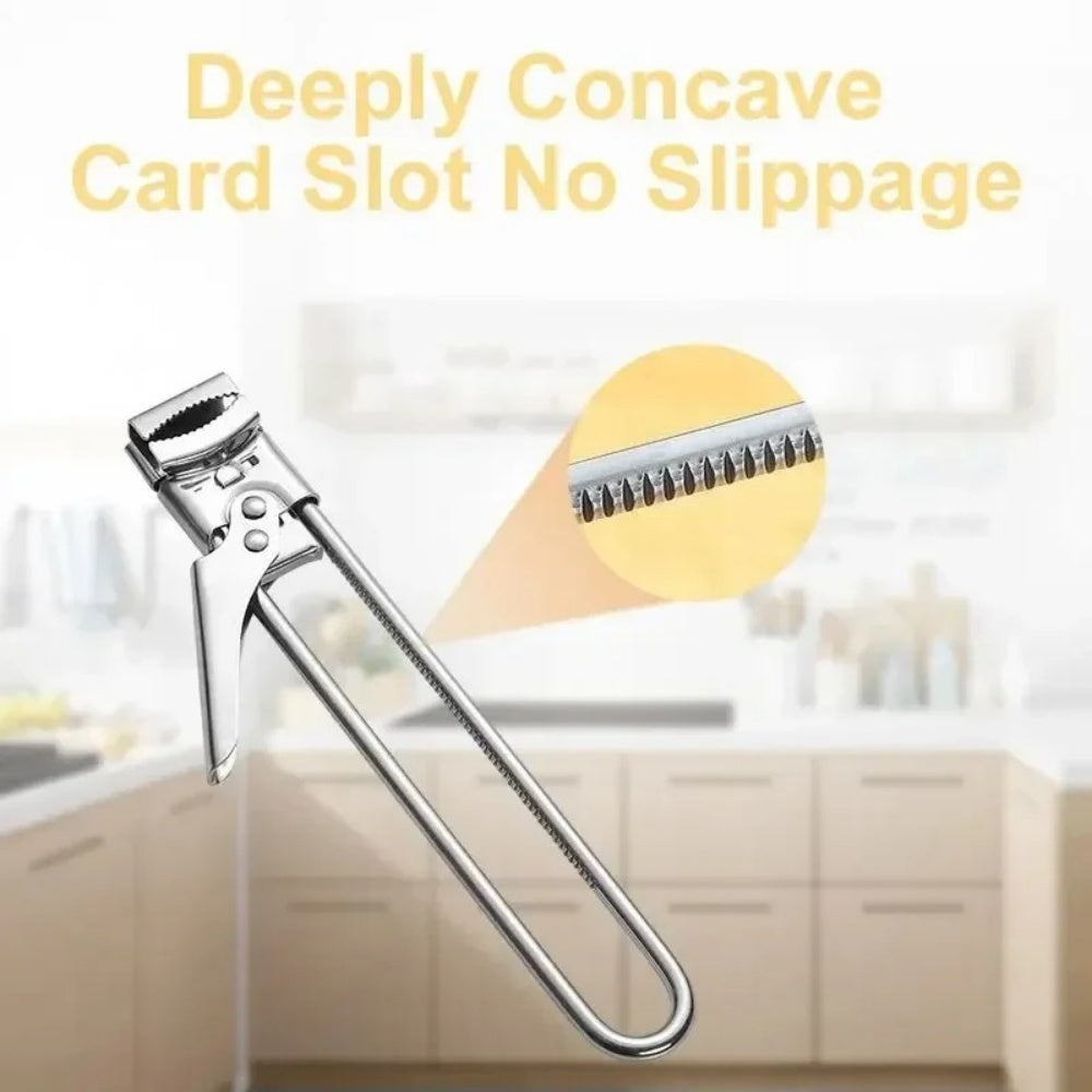 Heavy Duty Stainless Steel Adjustable Bottle Jar Can Opener Easy Grip Kitchen Tool for Effortless Opening