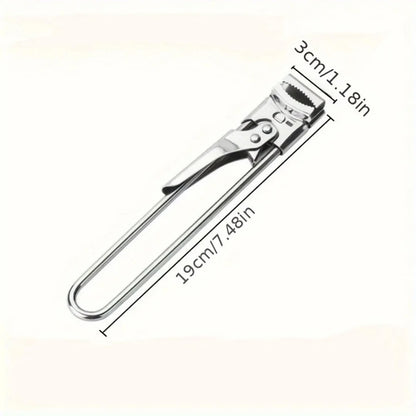 Heavy Duty Stainless Steel Adjustable Bottle Jar Can Opener Easy Grip Kitchen Tool for Effortless Opening