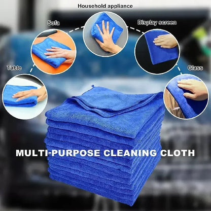 Super Absorbent Microfiber Cleaning Cloths Lint-Free Reusable Towels for Car Windows