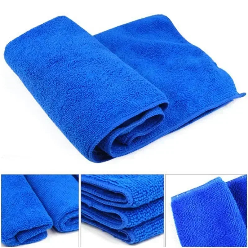 Super Absorbent Microfiber Cleaning Cloths Lint-Free Reusable Towels for Car Windows