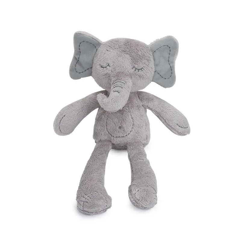 Elephant Sensory Plush Wind Chime – Crinkle Paper & Hanging Rattle Travel Toy