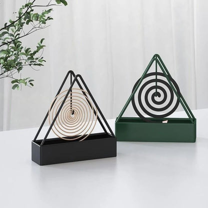 Mosquito Coil Holder Plastic Incense Burner Rack Indoor Outdoor Repellent Stand