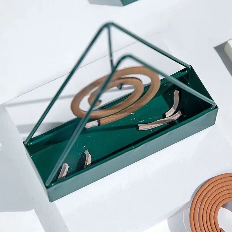 Mosquito Coil Holder Plastic Incense Burner Rack Indoor Outdoor Repellent Stand