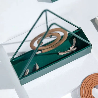 Mosquito Coil Holder Plastic Incense Burner Rack Indoor Outdoor Repellent Stand