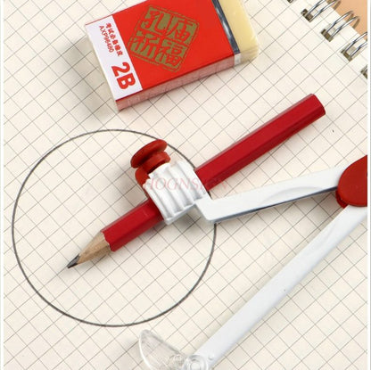 Multifunctional Metal Compass for Art & Exams  Adjustable, Interchangeable, Precision Design for Students