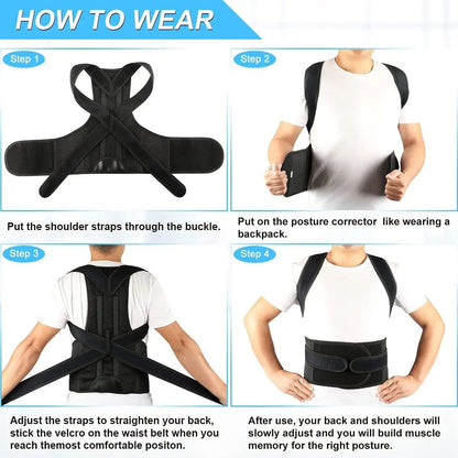 NEENCA Aero-Align Lumbar Support System – Premium Posture Corrector & Back Straightener