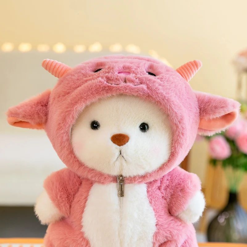 Cute Teddy Bear Plush Toy Super Soft Hugging Doll Gift for Kids & Loved Ones
