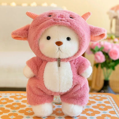 Cute Teddy Bear Plush Toy Super Soft Hugging Doll Gift for Kids & Loved Ones