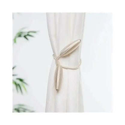 Magnetic Curtain Tieback Rope – No-Drill Curtain Buckle Strap for Modern Home Decor