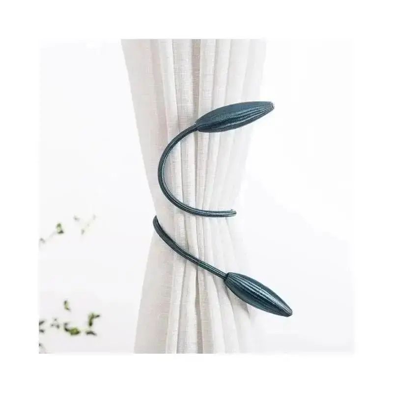 Magnetic Curtain Tieback Rope – No-Drill Curtain Buckle Strap for Modern Home Decor